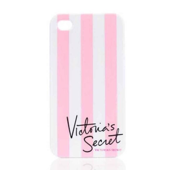 NEW VICTORIA'S SECRET PINK WHITE STRIPE IPHONE 6 FLEXIBLE HARD CASE SLEEVE NIB - Picture 4 of 5